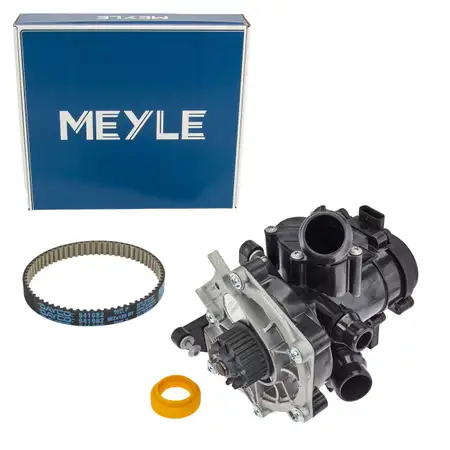 MEYLE Wasserpumpe + Thermostat + Riemen f&uuml;r VW Golf 7 8 GTI/R Passat Tiguan 1.8/2.0 TFSI