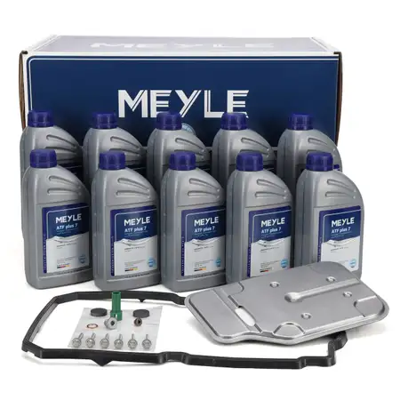 MEYLE Getriebefilter Satz 722.9 7-G Tronic Automatik + 10L Getriebe&ouml;l f&uuml;r MERCEDES