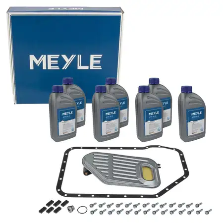 MEYLE 1001350001 Getriebefilter Satz 5HP19 + 7L Getriebe&ouml;l f&uuml;r VW Passat B5 A4 B5 B6 A6 C5