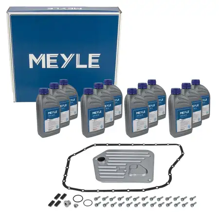 MEYLE 1001350002/XK Getriebefilter Satz 5HP24 + 12L Getriebe&ouml;l f&uuml;r AUDI A6 S6 RS6 C5 A8 4D