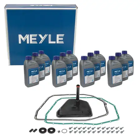 MEYLE 1001350003/XK Getriebefilter Satz 6HP19 + 12L Getriebe&ouml;l f&uuml;r AUDI A4 S4 B6 B7 A6 S6