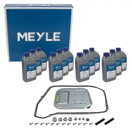 MEYLE 1001350013/XK Getriebefilter Satz 8HP55 + 12L Getriebe&ouml;l f&uuml;r AUDI A4 A5 A6 A7 A8 8RB