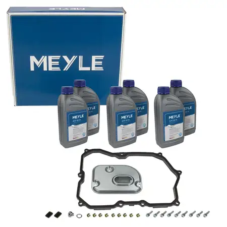 MEYLE 1001350107 Getriebefilter Satz 09M 6-Gang + 6L Getriebe&ouml;l f&uuml;r VW Passat B6 Tiguan 5N