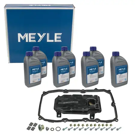 MEYLE 1001350108 Getriebefilter Satz 0C8 8-Gang + 7L Getriebe&ouml;l f&uuml;r AUDI Cayenne Touareg