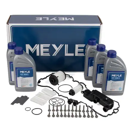 MEYLE 1001350115 Getriebefilter Satz + 5L Getriebe&ouml;l f&uuml;r AUDI A4 A6 A7 Q5 Q7 DL382 7-Gang