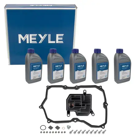 MEYLE 1001350118 Getriebefilter Satz 09Q 8-Gang + 5L Getriebe&ouml;l VW Crafter SX SY SZ