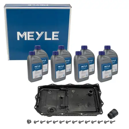 MEYLE Getriebe&ouml;lwanne 845RE 8HP45/70 + 8L Getriebe&ouml;l f&uuml;r JEEP Grand Cherokee 3 4