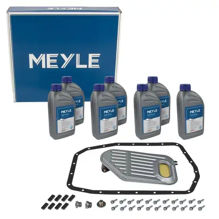 MEYLE 3001350001 Getriebefilter Satz 5HP19 + 7L Getriebe&ouml;l f&uuml;r BMW E46 320-330i E39 E38 Z4