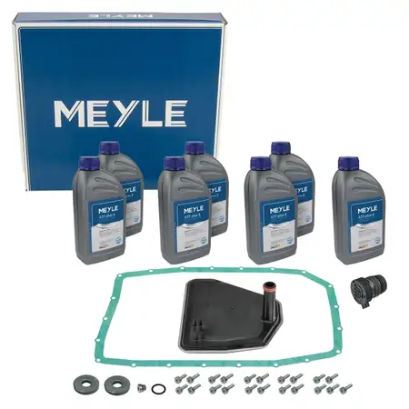 MEYLE 3001351006 Getriebefilter Satz 6HP26 + 7L Getriebe&ouml;l f&uuml;r BMW 7er E65-67 745d X3 X5