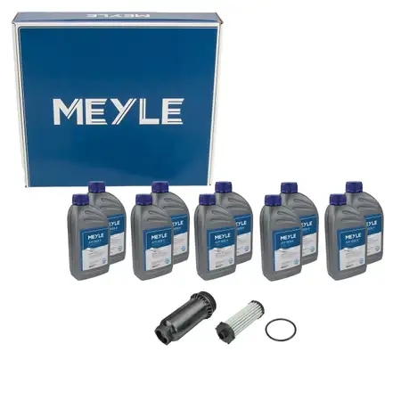 MEYLE 7141350102/XK Getriebefilter Satz 6-Gang Powershift + 10L Getriebe&ouml;l f&uuml;r FORD PSA