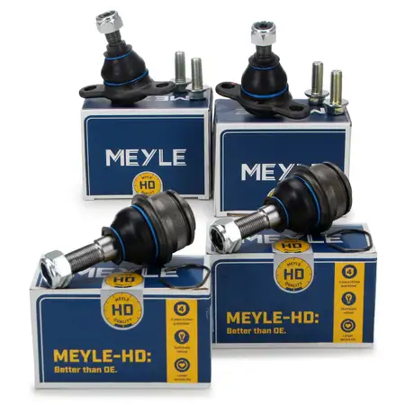 4x MEYLE HD VERST&Auml;RKT Traggelenk f&uuml;r VW Transporter T4 vorne unten + oben