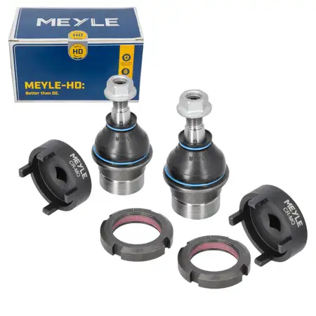 2x MEYLE HD VERST&Auml;RKT Traggelenk + Zapfen-Schl&uuml;ssel MERCEDES M-Klasse W163 vorne unten