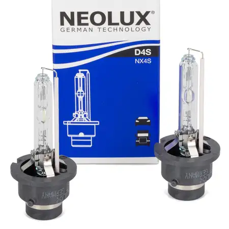 2x NEOLUX NX4S Xenon Brenner Lampe Scheinwerfer D4S 42V 35W P32d-5