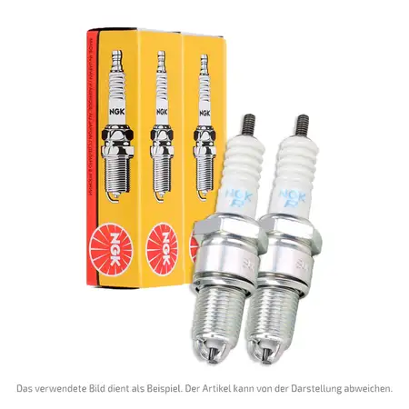 2x NGK 6464 BPR6E Z&uuml;ndkerze f&uuml;r ALFA ROMEO FIAT FORD MAZDA OPEL PORSCHE NISSAN VOLVO