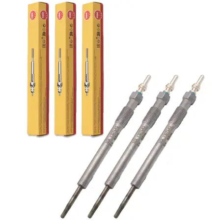 3x NGK 94410 Y1074AS Gl&uuml;hkerze f&uuml;r OPEL Astra K Insignia B 1.5 CRDI/CDTI 105/122 55512264