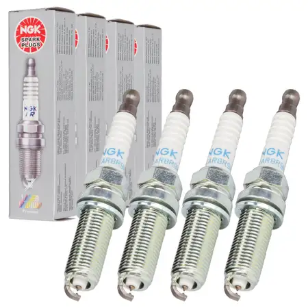 4x NGK 91510 DILKAR8R9HS Z&uuml;ndkerze f&uuml;r RENAULT Megane 4 1.8 RS Tce 280/300 224011938R