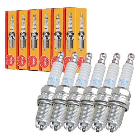 6x NGK 2164 CPR7ET Spark Plugs for PORSCHE 993 3.6/3.8 Carrera / RS 272&ndash;301 hp 99917018390