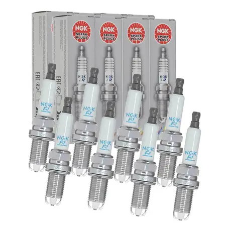 8x NGK 7892 BKR6EKUE Z&uuml;ndkerze f&uuml;r VW Passat B5.5 3B3 3B6 4.0 W8 275 PS 101905607