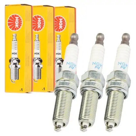 3x NGK 5847 LKR7B-9 Z&uuml;ndkerze f&uuml;r SMART ForTwo 451 1.0/Turbo/Brabus 61-102 PS 1321590003