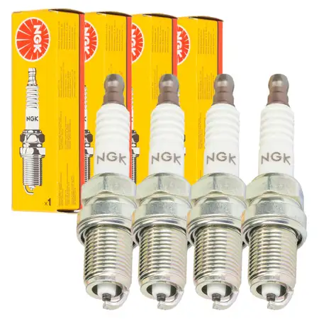 4x NGK 4930 BCP6ES Z&uuml;ndkerze f&uuml;r ALFA ROMEO CITROEN MERCEDES NISSAN PEUGEOT