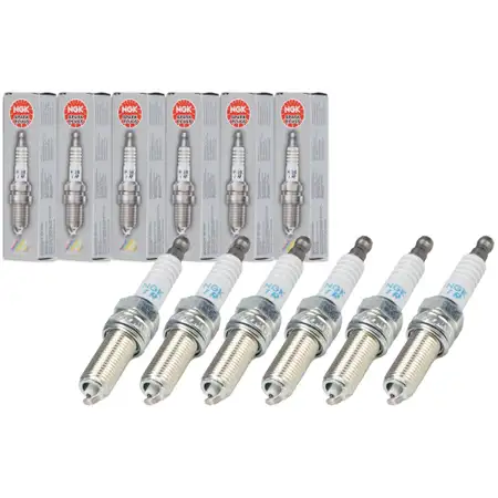 6x NGK 92154 SILKR7H8 LASER IRIDIUM Z&uuml;ndkerze MERCEDES W204 C219 W211 W212 350CGI M272