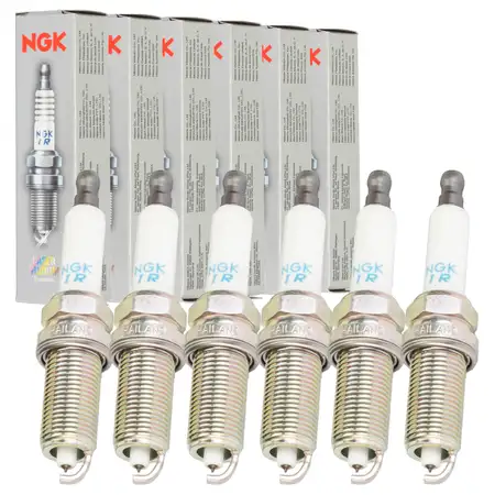 6x NGK 1208 ILZFR6D11 LASER IRIDIUM Z&uuml;ndkerze BMW E81-88 E90-93 E60 E61 E65 X1 X3 X5 N52