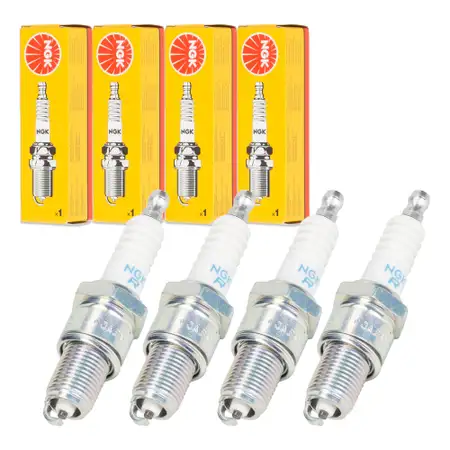 4x NGK 7822 BPR6ES Z&uuml;ndkerze f&uuml;r LADA Niva 1700i 4x4 82 Nova 1300 Spezial/L Samara Forma