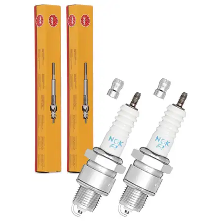 2x NGK 6422 BPR7HS Z&uuml;ndkerze f&uuml;r CITROEN 2 CV Acadiane Ami Dyane LNA FIAT 500 0.5