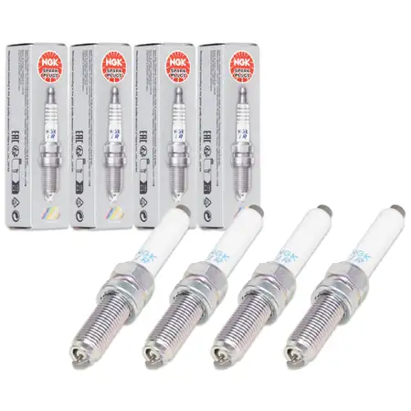 4x NGK 91512 Z&uuml;ndkerze f&uuml;r VW Golf 8 Passat B9 Tiguan Q3 F3 Ateca 1.5 TSI 05E905602B