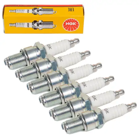 6x NGK 2611 B9ES Z&uuml;ndkerze f&uuml;r PORSCHE 911 2.7/3.0 S / SC Carrera 150-209 PS 99917016290