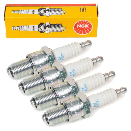 4x NGK 4922 BR6ES Z&uuml;ndkerze f&uuml;r PORSCHE 914 1.7 1.8 2.0 80-100 PS N01781216