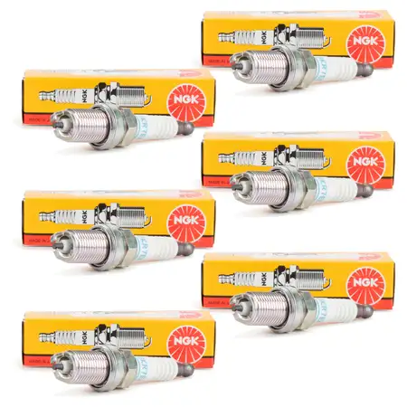 6x NGK 7354 BKR7EKC Z&uuml;ndkerze f&uuml;r PORSCHE 996 3.6 Turbo 4S / 3.6 GT2 99917019590