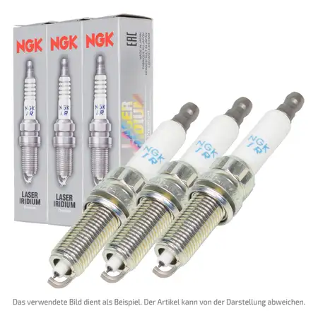 3x NGK 5989 DF6H-11B Z&uuml;ndkerze f&uuml;r PSA C1 2 108 TOYOTA Aygo B4 Yaris P13 1.0 69/72 PS