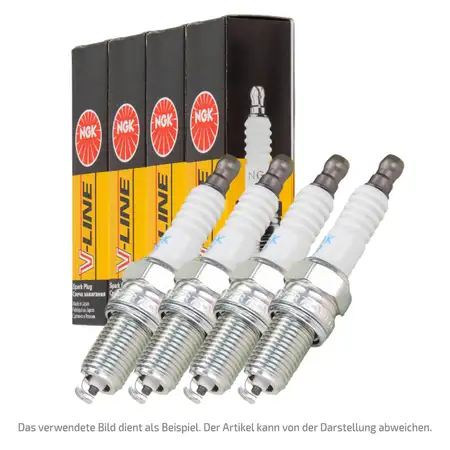 4x NGK 96815 V-LINE 48 Z&uuml;ndkerze f&uuml;r MITSUBISHI Colt/CZC 6 SMART ForFour 454 1.3 1.5