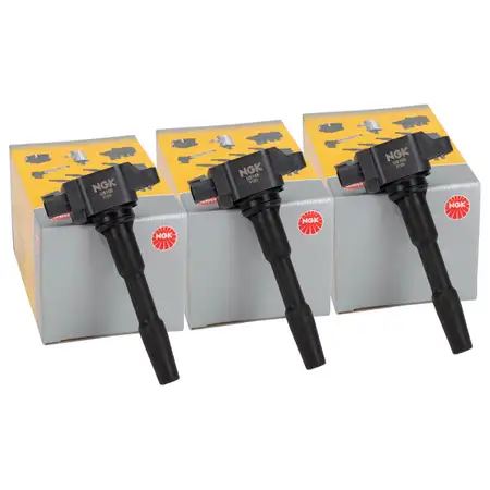 3x NGK 48410 U5155 Z&uuml;ndspule f&uuml;r RENAULT Clio 4 Twingo 3 DACIA Logan 2 NISSAN Micra 5 0.9