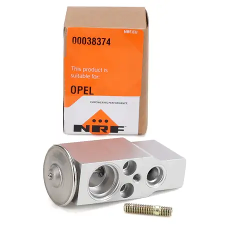NRF 38374 Expansionsventil Klimaanlage f&uuml;r OPEL Corsa C Combo C Tigra B VW T4 PEUGEOT 306