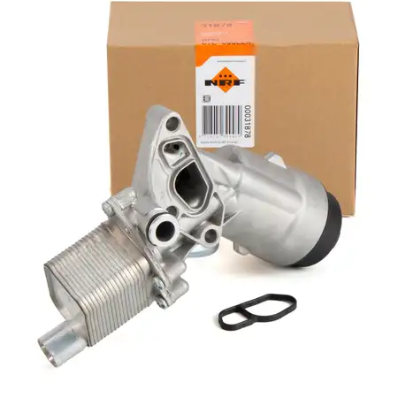 NRF EASY FIT Oil Filter Housing for OPEL Astra J, Corsa D, E, Insignia A, Meriva B 1.4 55566784