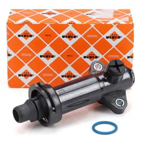 NRF AGR Thermostat + OE Gasket for BMW E46, E39, E38, M47, M57, M67 11712247723