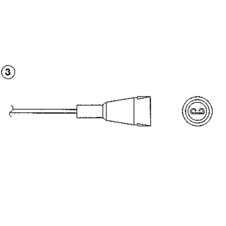 NTK 0131 Lambdasonde Katalysatorsonde Abgassonde Aussto&szlig;sonde
