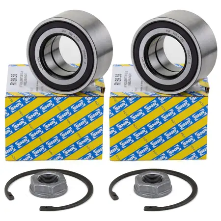 2x SNR Radlager Reparatursatz f&uuml;r CITROEN Jumpy FIAT Scudo PEUGEOT TOYOTA ProAce vorne