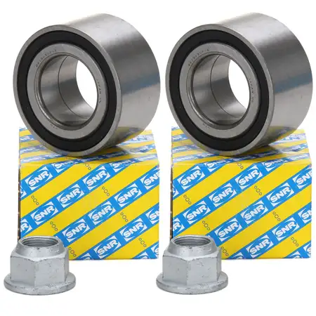 2x SNR Radlager Satz f&uuml;r PORSCHE 911 964 3.6 Carrera / 4 / RS / 250/260 PS 1988-93 hinten
