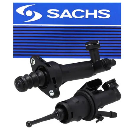 2x SACHS Nehmerzylinder + Geberzylinder Kupplung f&uuml;r VW Passat B6 B7 6-Gang MQ200
