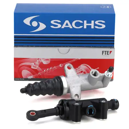 2x SACHS Nehmerzylinder + FTE Geberzylinder Kupplung f&uuml;r PORSCHE 997 3.6/3.8 Carrera / S