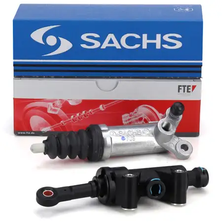 2x SACHS Nehmerzylinder + FTE Geberzylinder Kupplung f&uuml;r PORSCHE Cayman (987) bis 11.2008