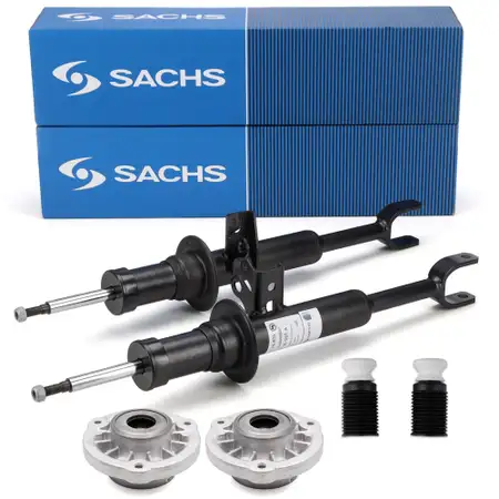 2x SACHS Sto&szlig;d&auml;mpfer Staubschutz Domlager f&uuml;r BMW F06 640i 640d Standard Fahrwerk vorne