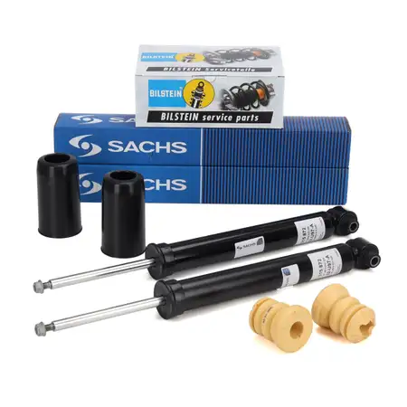 SACHS Sto&szlig;d&auml;mpfer + Staubschutz f&uuml;r BMW F20 F22 F30-34 F33 mit Standard Fahrwerk hinten