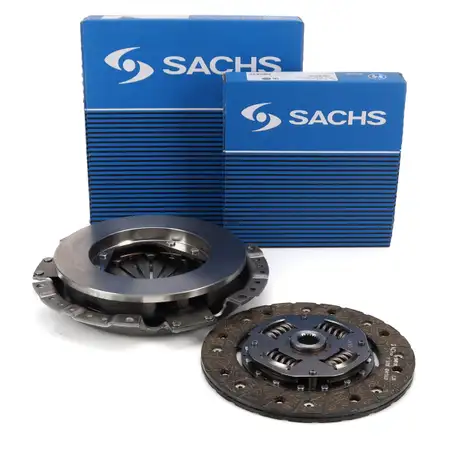 SACHS Kupplungsdruckplatte + Kupplungsscheibe PORSCHE 912 Targa 1.6 90 PS 03.1965-02.1970