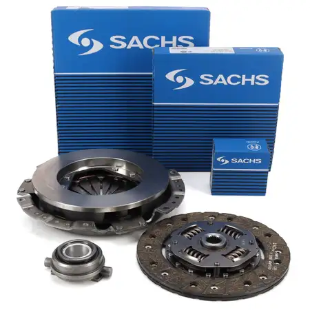 SACHS Kupplungsdruckplatte + Kupplungsscheibe + Ausr&uuml;cklager PORSCHE 912 Targa 1.6 90 PS
