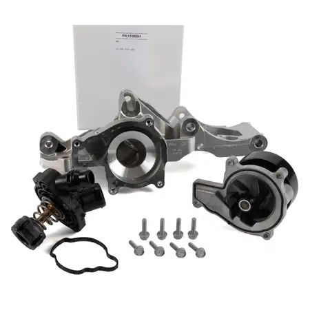 SALERI SIL PA1598BH Wasserpumpe + Thermostat + Dichtung f&uuml;r BMW 2er F45/46 X1 F48 X2 F39