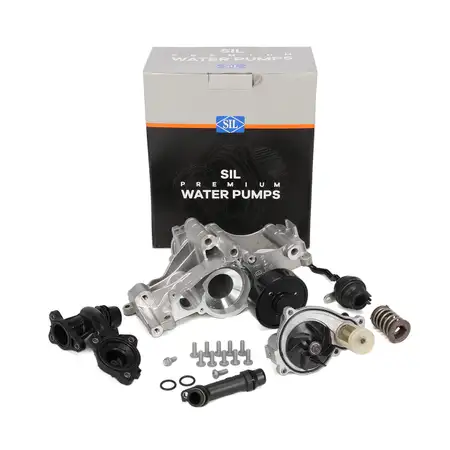 SALERI SIL Wasserpumpe Motork&uuml;hlung f&uuml;r BMW G20 G21 G30 G31 G32 X3 X4 X5 B47 11518591718